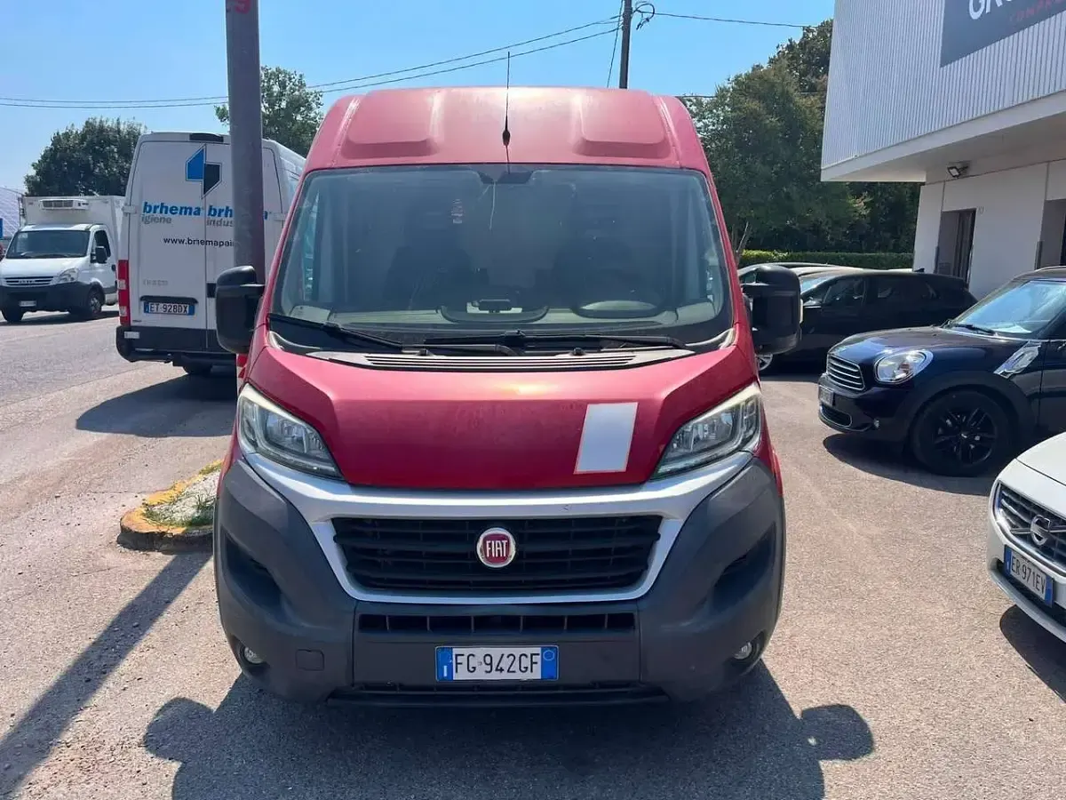 Usata Fiat Ducato 136 CV (100 kW) 2016 Rosso Furgone