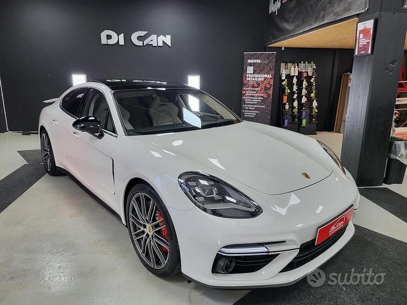 Bianco Usata 2018 Porsche Panamera Turbo Sport Turismo Tre volumi | 65.000 € (Ottimo prezzo) - Immagine 1/4