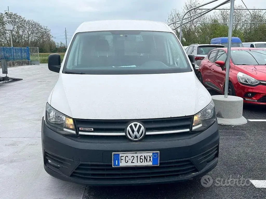 Usata VW Caddy 122 CV (89 kW) 2016 Bianco Monovolume