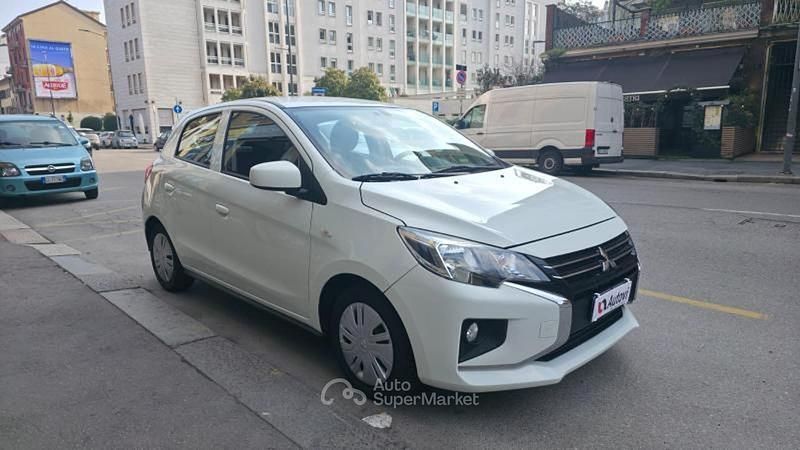 Usata Mitsubishi Space Star Intense 71 CV (52 kW) 2021 Bianco Utilitaria
