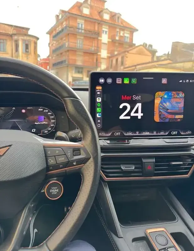 Usata Cupra Leon 150 CV (110 kW) 2024 Grigio Berlina