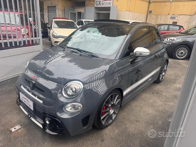 Usata Abarth 595C Competizione 180 CV (132 kW) 2017 Grigio Cabrio