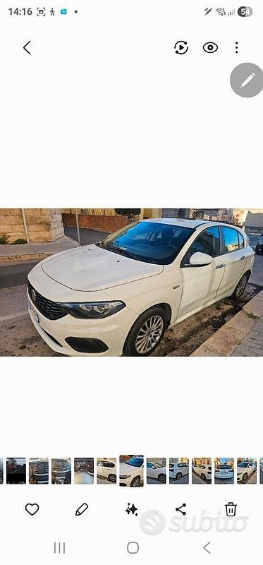 Usata Fiat Tipo 2019 Bianco Berlina