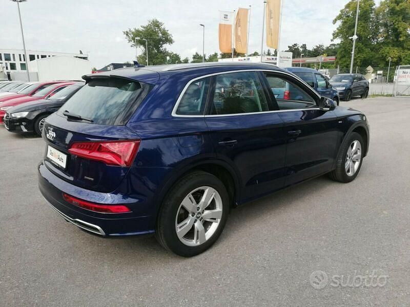 Usata Audi Q5 S-Line 190 CV (139 kW) 2018 Blu SUV