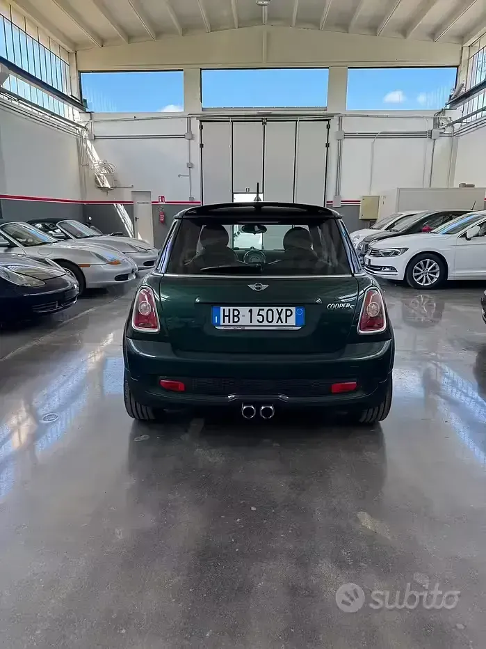 Usata Mini Cooper S 175 CV (128 kW) 2010 Verde Utilitaria