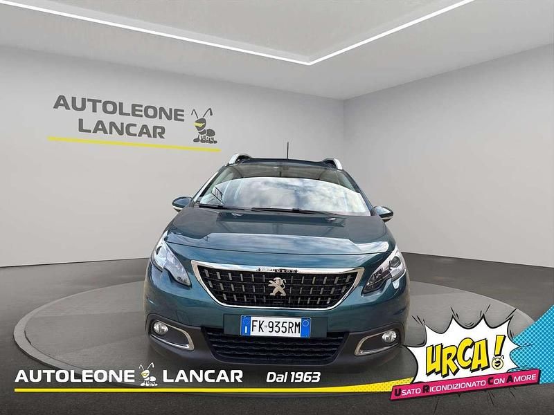 Usata Peugeot 2008 Active 82 CV (60 kW) 2017 Verde SUV