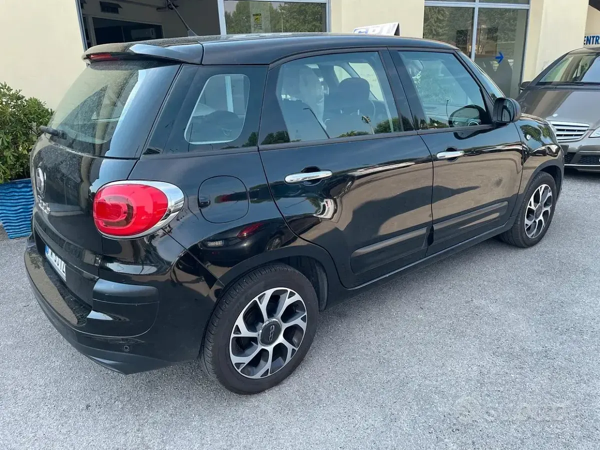 Usata Fiat 500L Mirror 95 CV (69 kW) 2018 Nero Monovolume