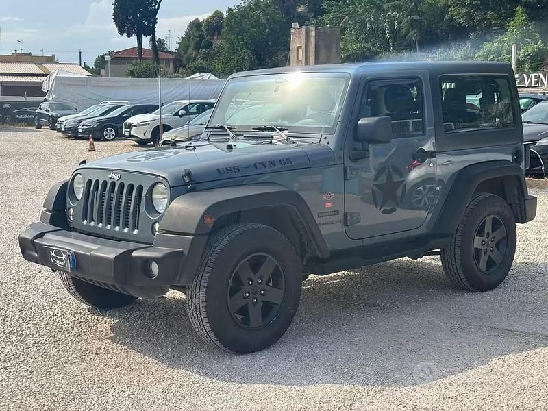 Occasion Jeep Wrangler Sahara 200 PK (147 kW) 2014 Grijs SUV