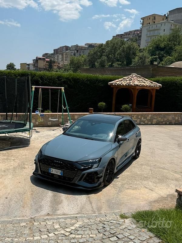 Usata Audi RS3 400 CV (294 kW) 2021 Grigio Berlina
