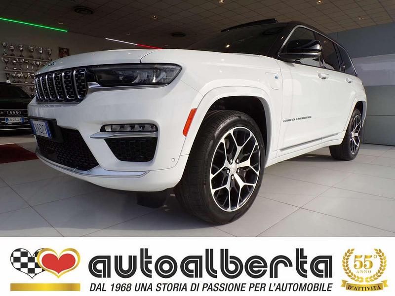 Usata Jeep Grand Cherokee Summit 272 CV (200 kW) 2024 Bright white / tetto nero SUV