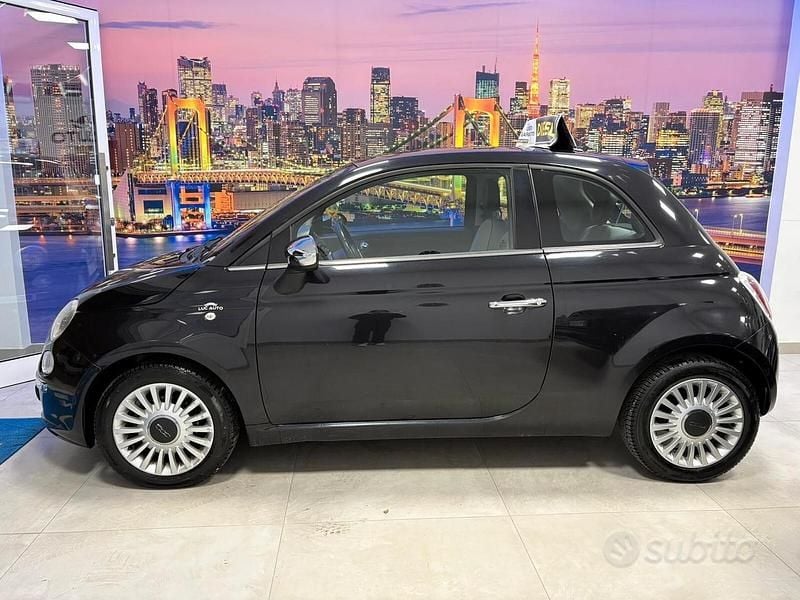 Usata Fiat 500 Lounge 95 CV (69 kW) 2011 Nero Berlina