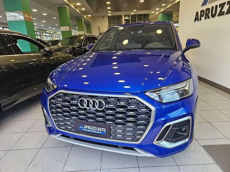 Usata Audi Q5 Sportback S-Line 204 CV (150 kW) 2022 Blu/azzurro SUV