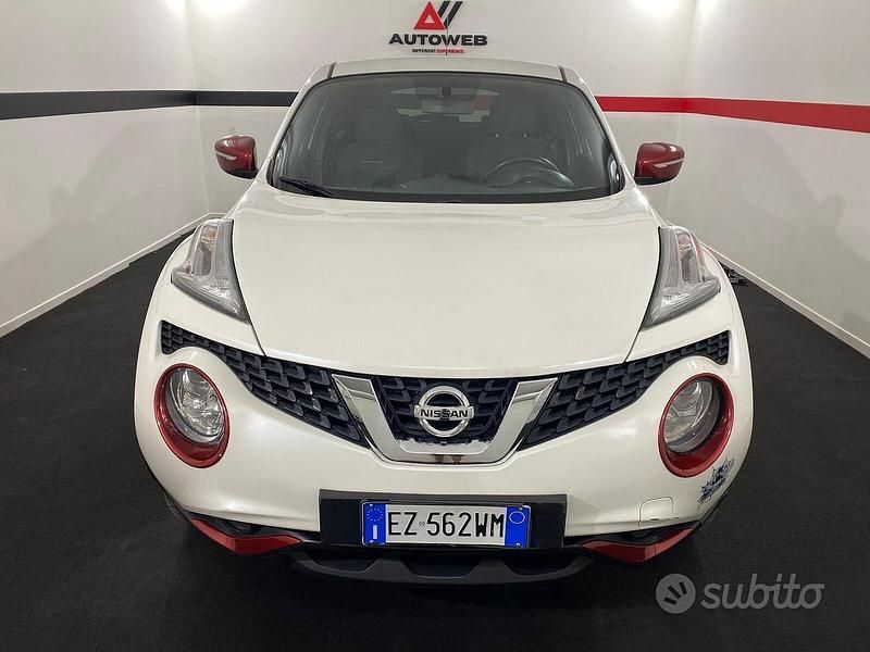 Usata Nissan Juke Tekna 110 CV (80 kW) 2015 Bianco SUV