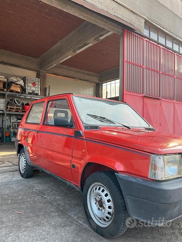 Usata Fiat Panda Young 1990 Rosso Berlina