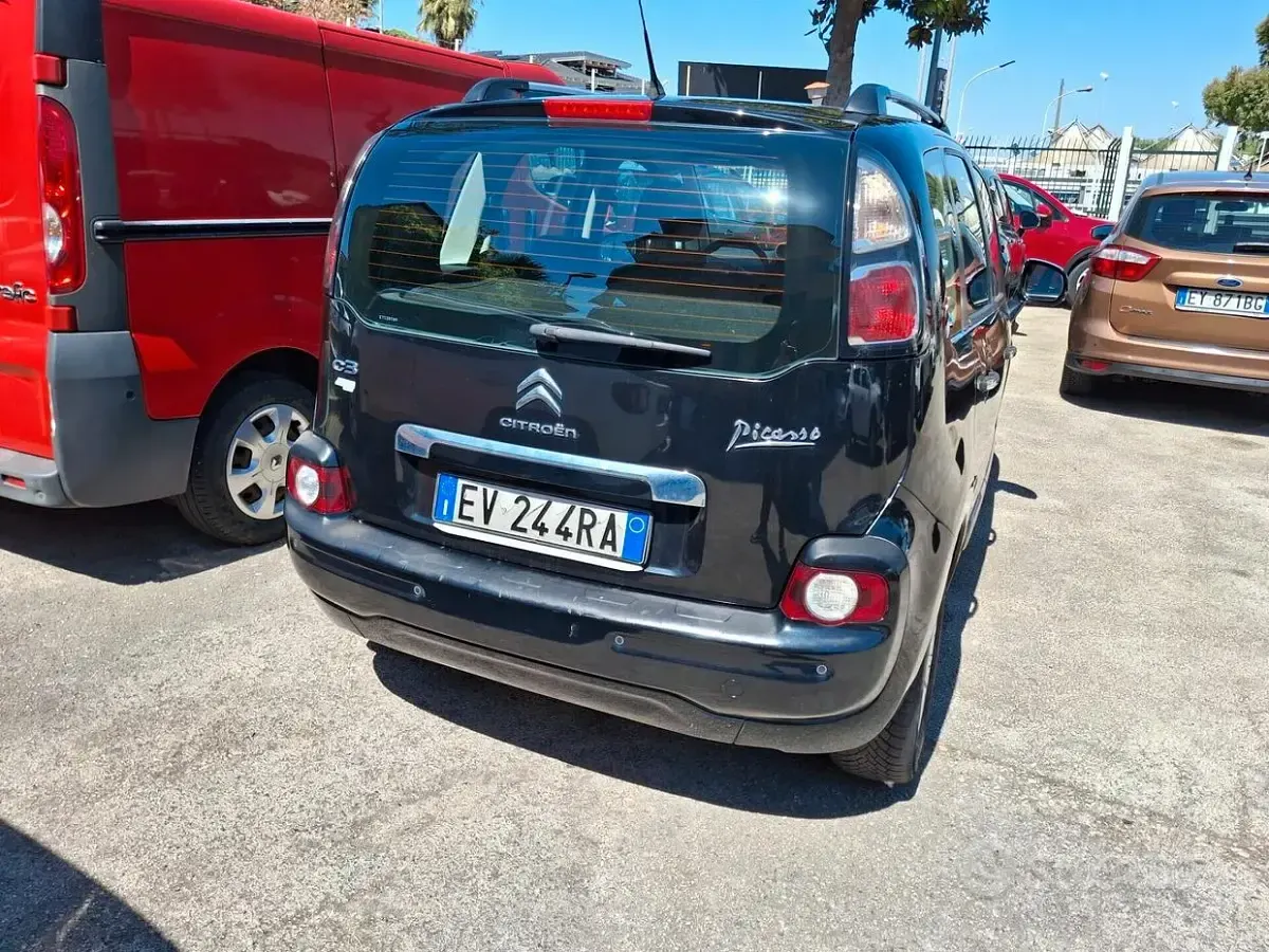 Usata Citroën C3 Picasso Exclusive 92 CV (67 kW) 2014 Nero Monovolume