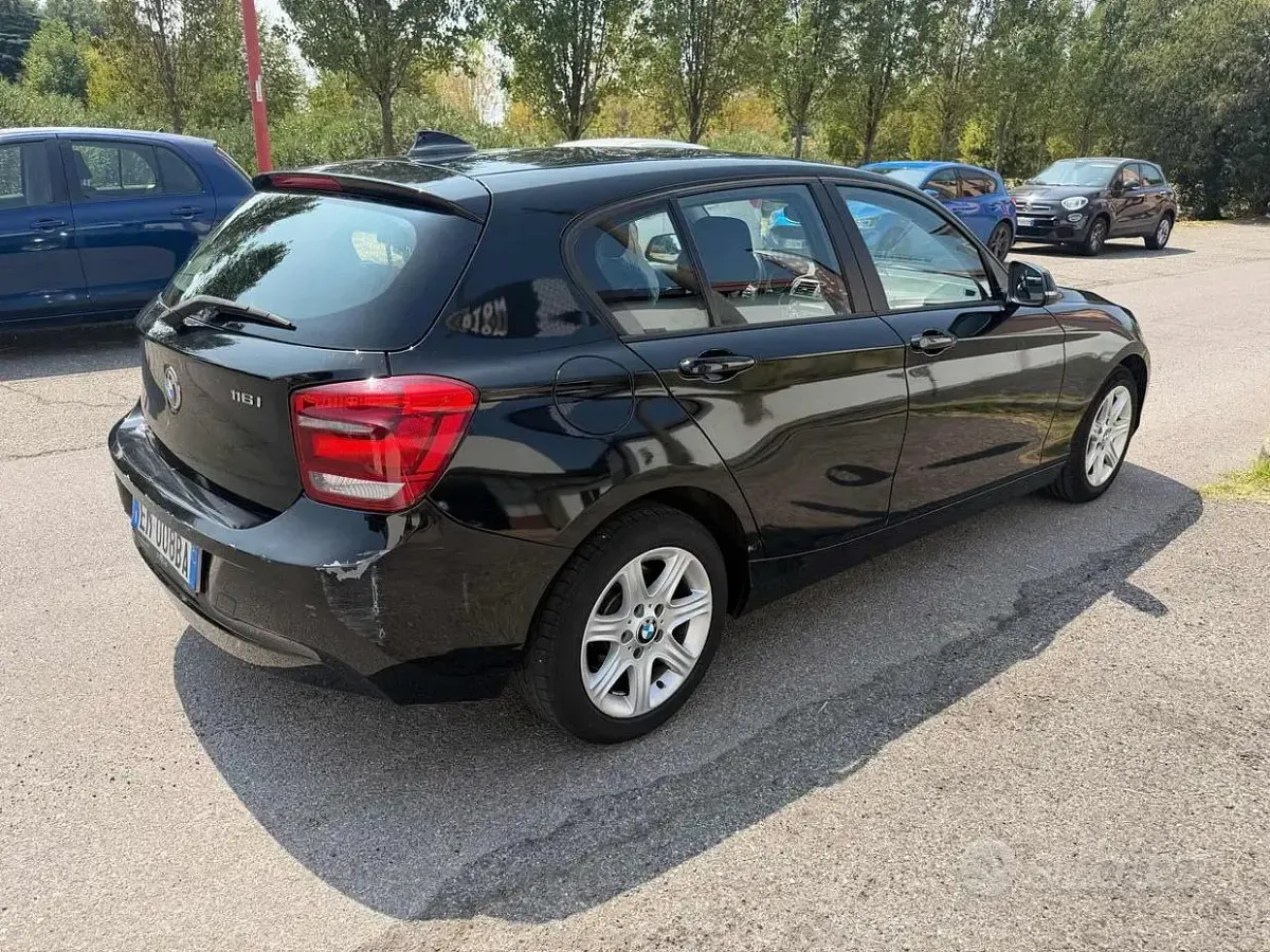 Usata BMW 116 136 CV (100 kW) 2013 Nero Utilitaria