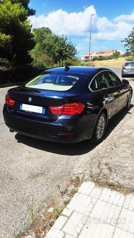 Usata BMW 418 Gran Coupé Luxury Line 150 CV (110 kW) 2016 Blu Coupé