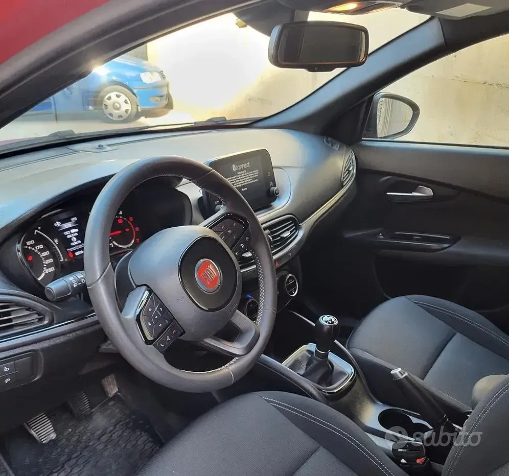 Usata Fiat Tipo S 95 CV (69 kW) 2020 Rosso Berlina