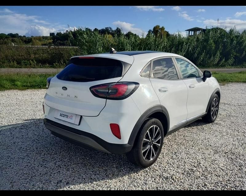 Second-hand Ford Puma Titanium S 120 CP (88 kW) 2021 Alb SUV