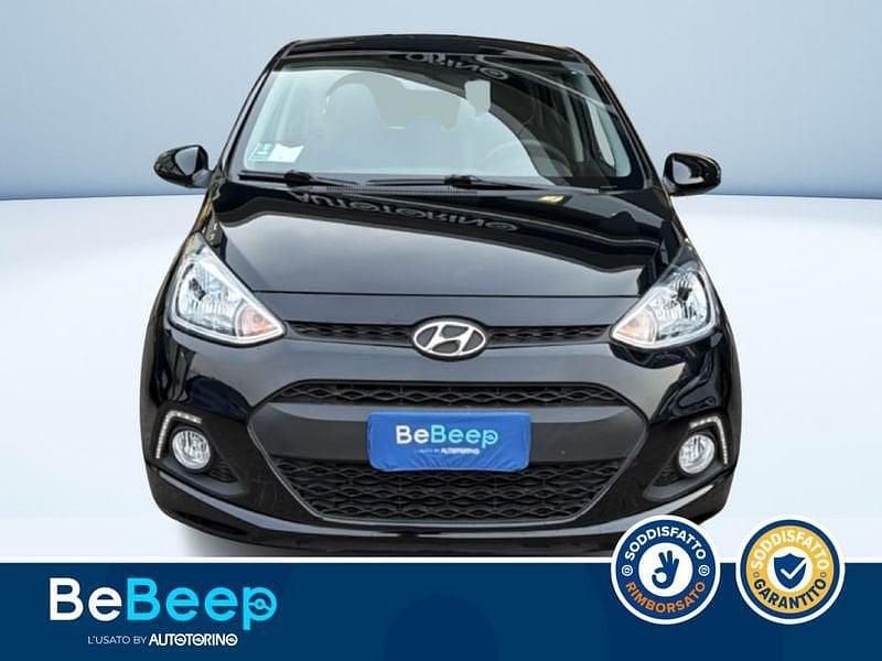 Usado Hyundai i10 67 CV (49 kW) 2016 Negro Utilitario