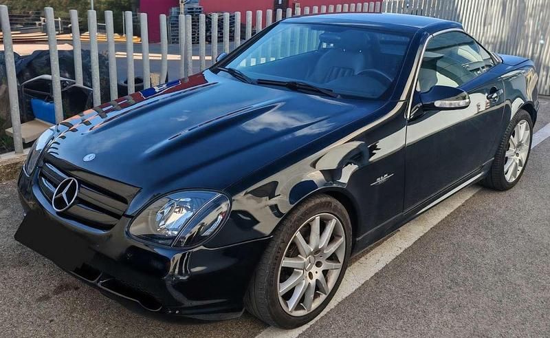 Usata Mercedes SLK200 Edition 163 CV (119 kW) 2004 Nero Cabrio