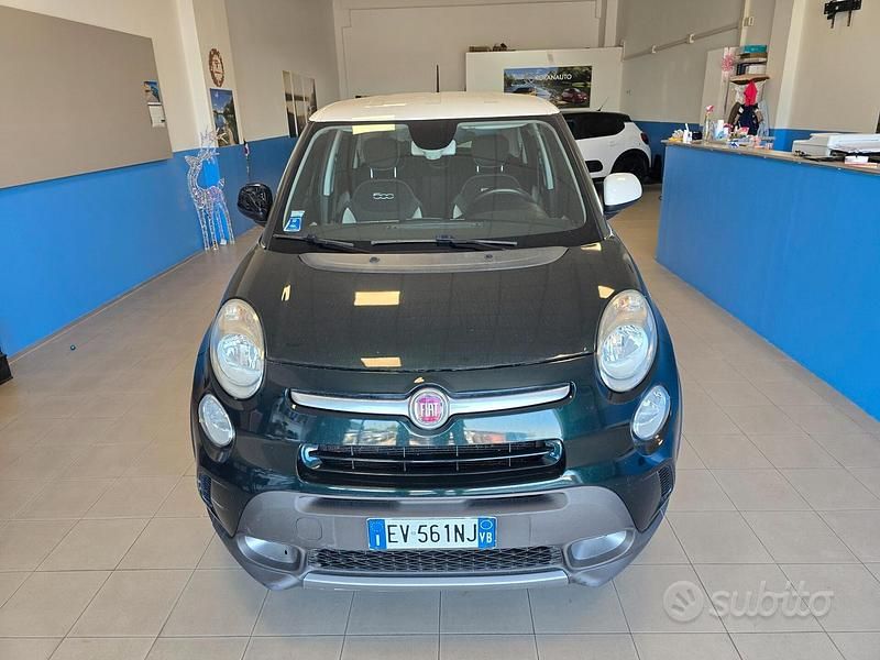 Usata Fiat 500L 120 CV (88 kW) 2014 Verde Monovolume