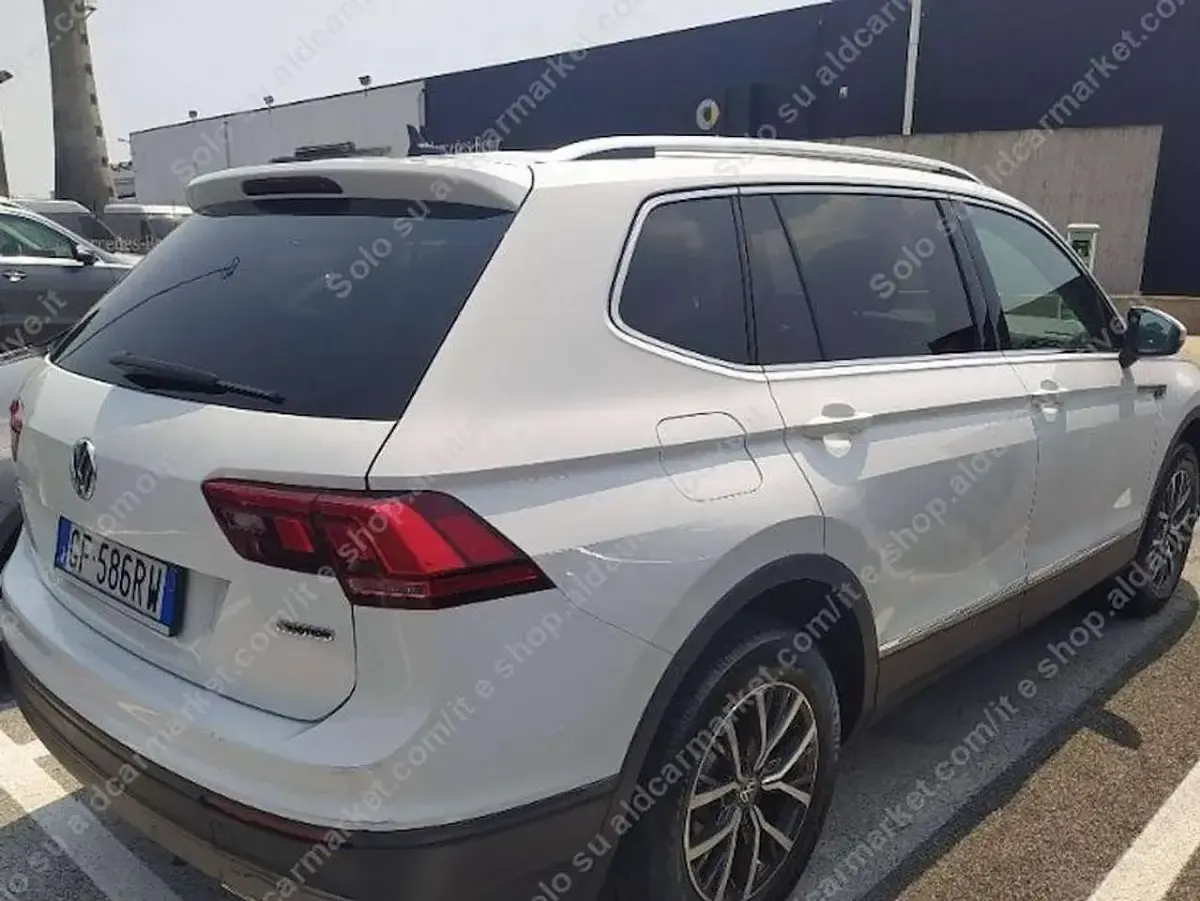 Usata VW Tiguan Allspace Business 150 CV (110 kW) 2021 Bianco SUV