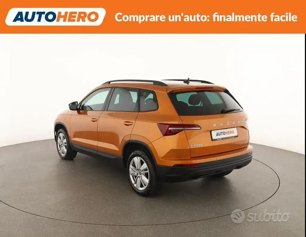 Usata Skoda Karoq Executive 150 CV (110 kW) 2025 Arancione SUV
