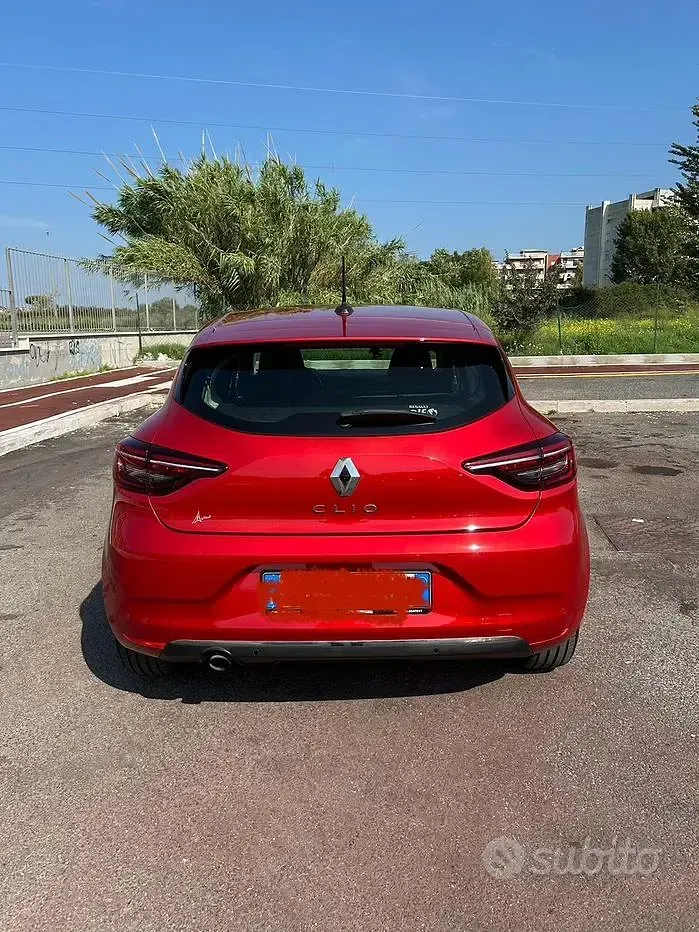 Usata Renault Clio V 101 CV (74 kW) 2020 Rosso Berlina