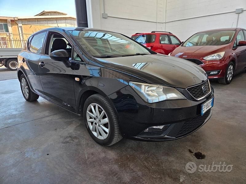 Usata Seat Ibiza Reference 75 CV (55 kW) 2013 Nero Berlina