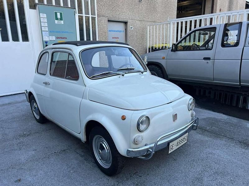 Usata Fiat Cinquecento 18 CV (13 kW) 1969 Bianco Utilitaria