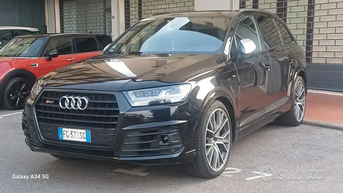 Usata Audi SQ7 S-Line 435 CV (319 kW) 2017 Nero SUV