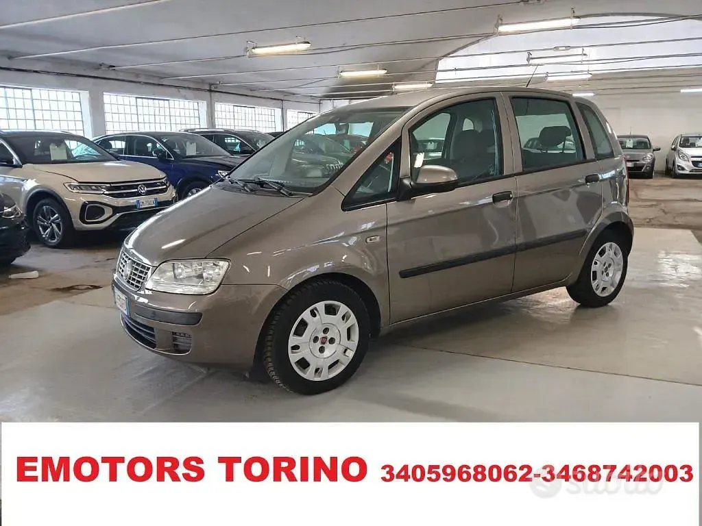 Usata Fiat Idea 80 CV (58 kW) 2009 Antracite Monovolume