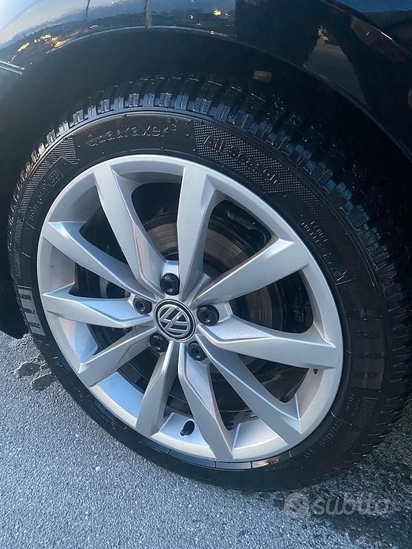 Usata VW Golf VII 115 CV (84 kW) 2018 Nero Berlina