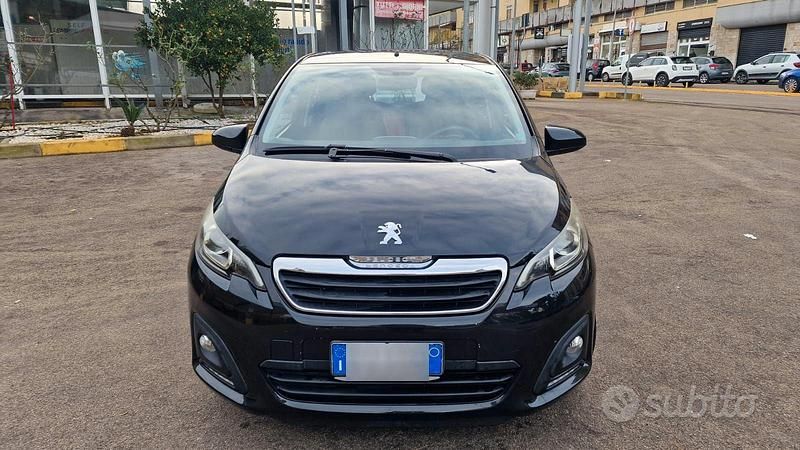 Usata Peugeot 108 Active 69 CV (50 kW) 2016 Nero Utilitaria