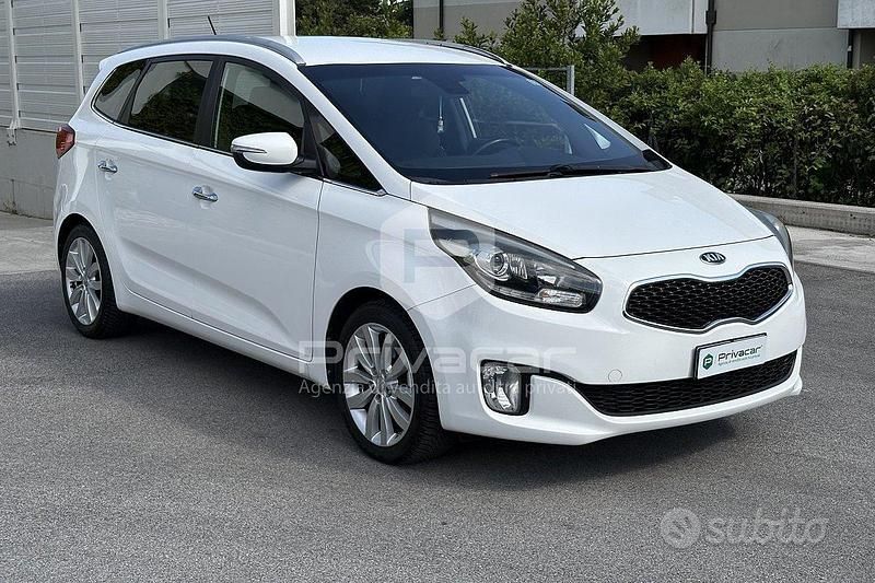 Usata Kia Carens 115 CV (84 kW) 2014 Bianco Monovolume