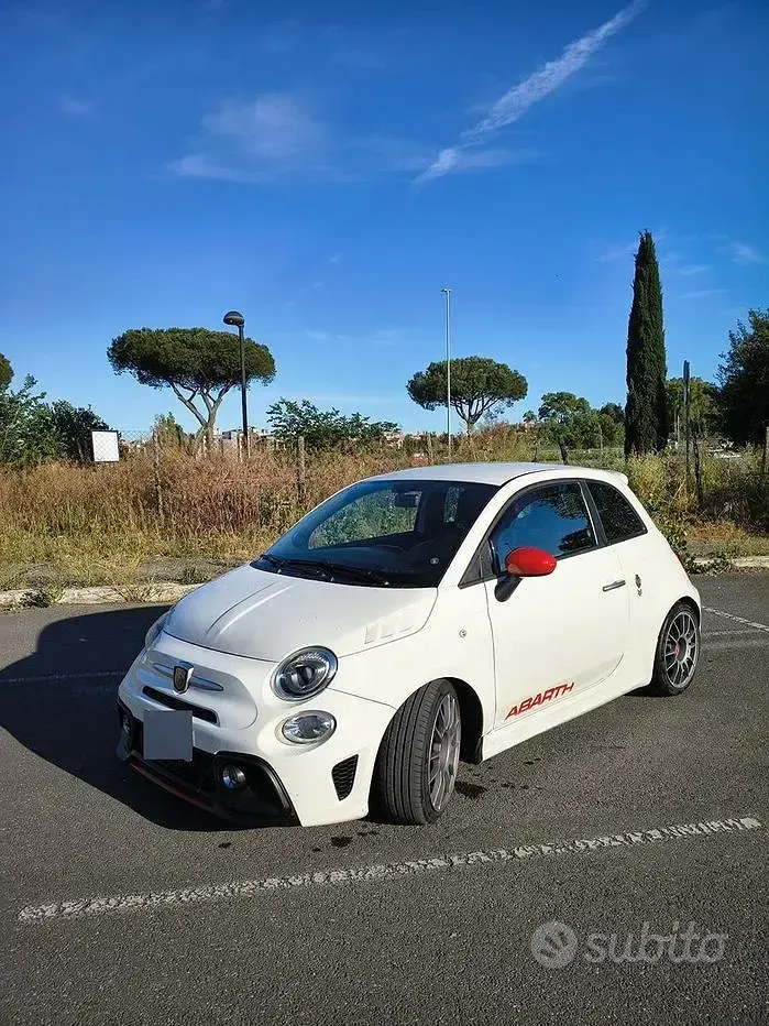 Usata Abarth 595 145 CV (106 kW) 2019 Bianco Berlina