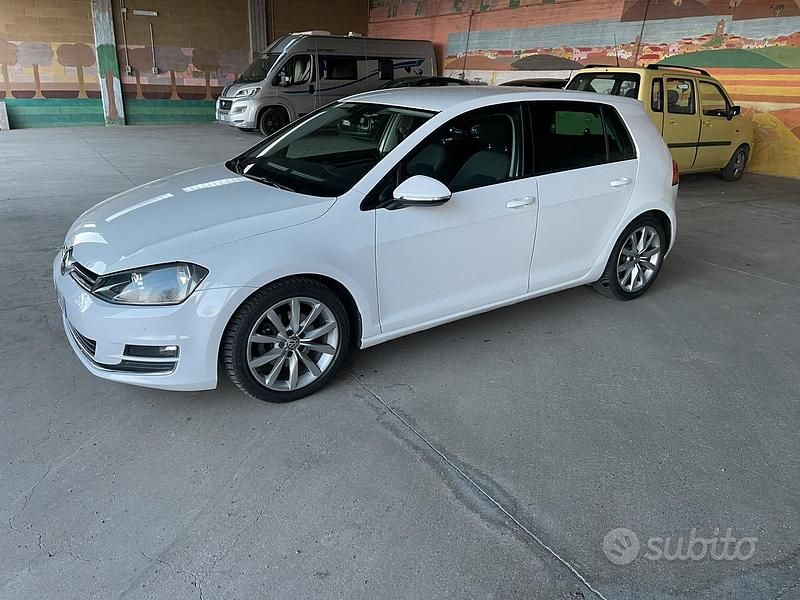 Usata VW Golf VII Highline 2013 Bianco Berlina