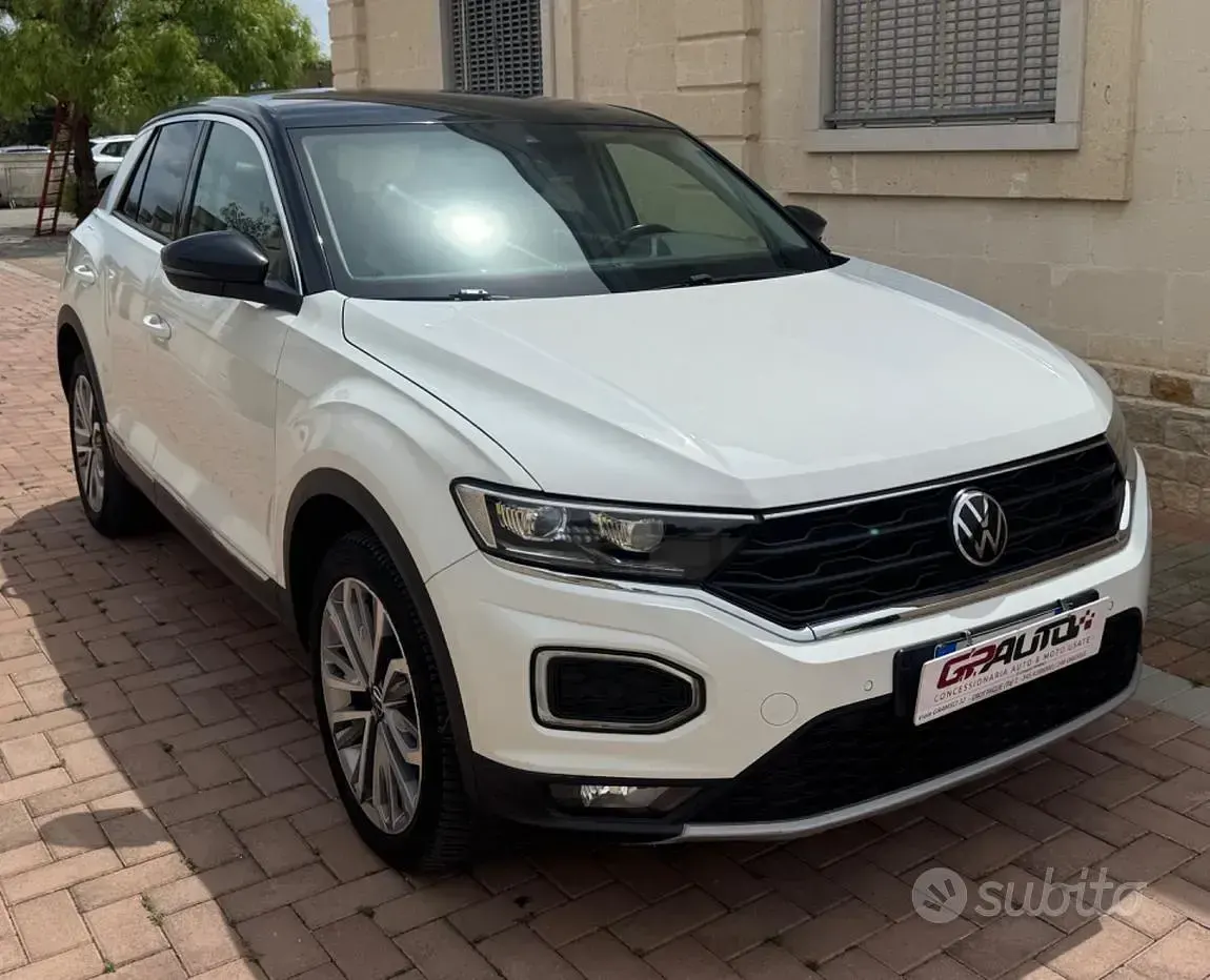 Usata VW T-Roc Advance 150 CV (110 kW) 2021 Bianco SUV