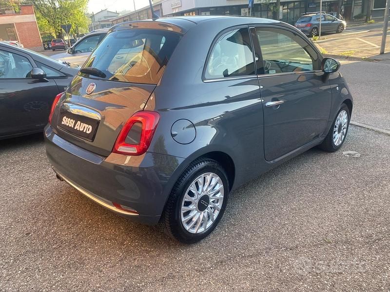 Usata Fiat 500 Lounge 69 CV (50 kW) 2018 Grigio Berlina