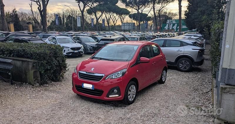 Usata Peugeot 108 69 CV (50 kW) 2018 Rosso Berlina
