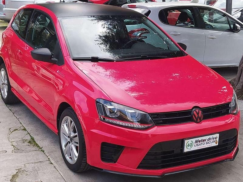 Usata VW Polo Trendline 75 CV (55 kW) 2014 Rosso Berlina