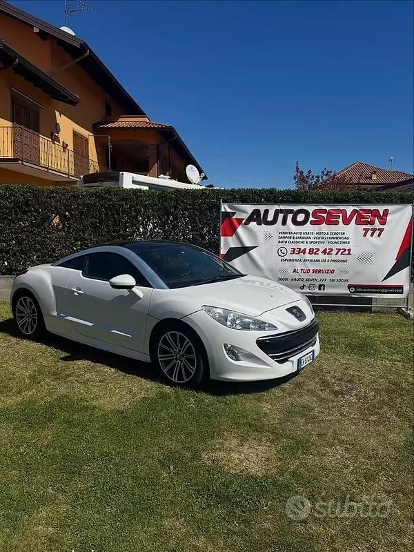 Usata Peugeot RCZ 156 CV (114 kW) 2012 Bianco Coupé