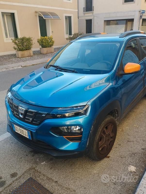 Usata Dacia Spring 33 kW (45 CV) 2021 Blu Utilitaria