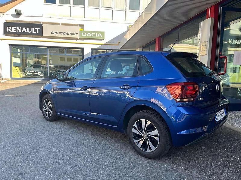Usata VW Polo Comfortline 80 CV (58 kW) 2019 Blu/azzurro Berlina