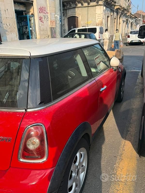 Usata Mini Cooper 2009 Rosso Utilitaria