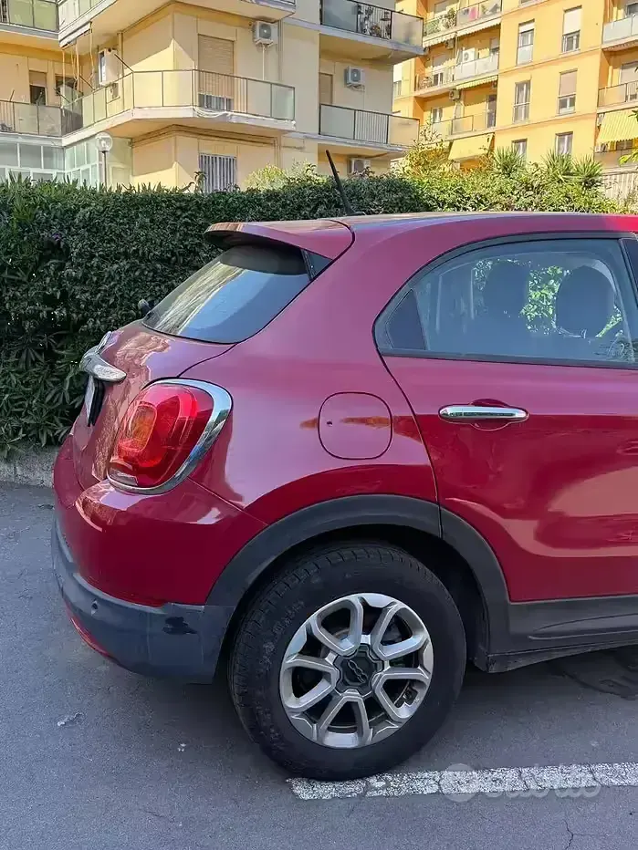 Usata Fiat 500X 95 CV (69 kW) 2018 Rosso SUV