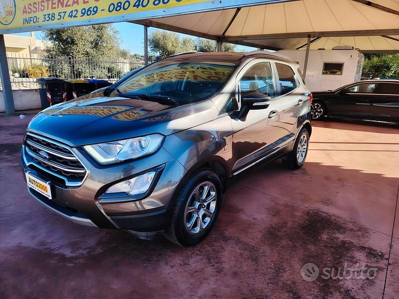 Grigio Usata 2017 Ford Ecosport Titanium SUV | 10.500 € (Cara) - Immagine 1/4