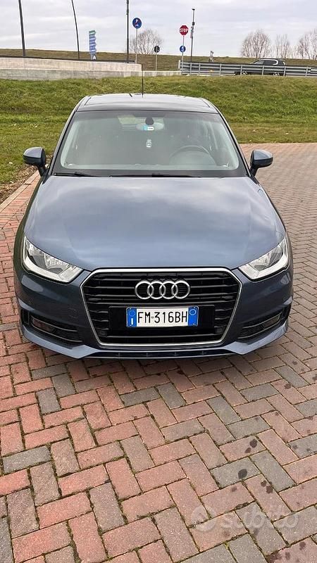 Usata Audi A1 S-Line 90 CV (66 kW) 2017 Blu Utilitaria