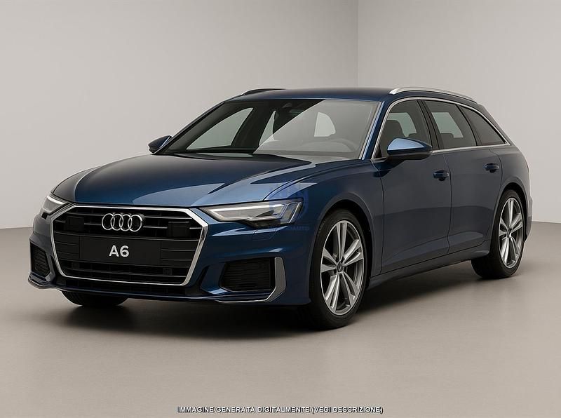 Usata Audi A6 S-Line 286 CV (210 kW) 2025 Blu Station wagon